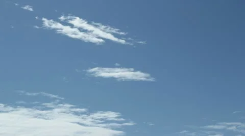 Clouds to Clear Sky Stock Footage 10915897