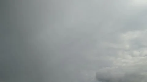 Clouds Clearing Timelapse - 1080P - 30P Stock Footage