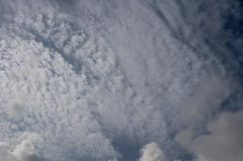 Clouds closeup view 写真素材