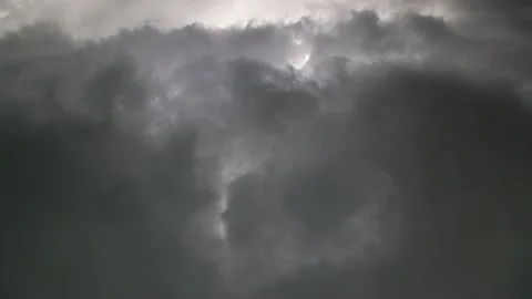 Clouds. The clouds grow swirl and grow. The weather is changing. Stock Footage 132720159