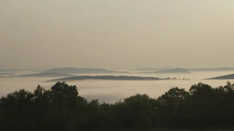 Clouds in Connecticut valley Video stock 36871858