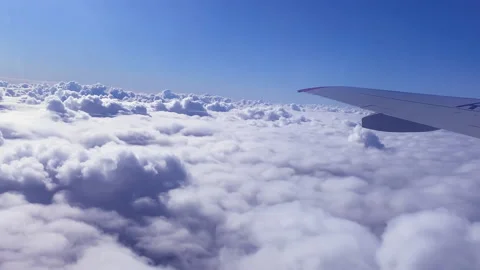 Clouds covered the entire surface of the sky. Stock Footage 163585061