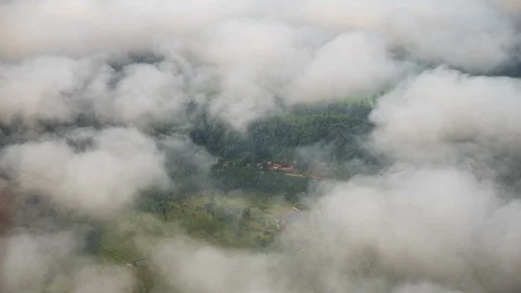 Clouds Covering Landscape - Time lapse Vídeo Stock 118580271