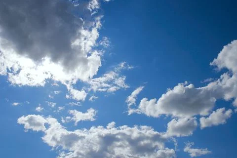 Clouds Covering The Sun Foto stock