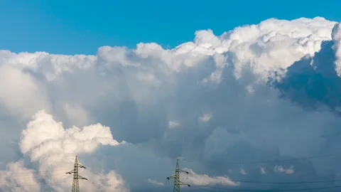 Clouds of cream Stock Footage 273259657