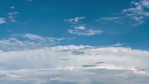 Clouds cumulonimbus sky cloudscape Stock Footage 243736209