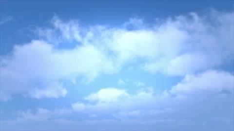 Clouds cumulus 库存影片 11058740