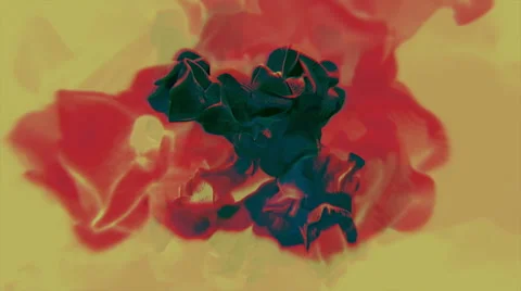 Clouds of dark dust on a light background, particle animation, looping Stock Footage 65002469