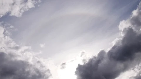 Clouds in the dark sky Stock-Footage 103923435