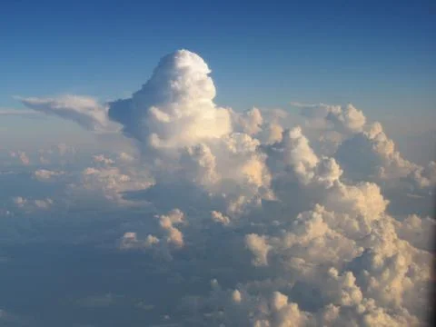 Clouds day Stock Photos