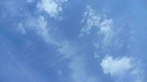 Clouds in the Day Time Lapse Stock Footage 10893246