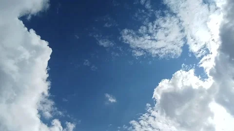 Clouds decorate the sky Stock Footage 303959950