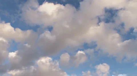 Clouds Diagonal Stock Footage