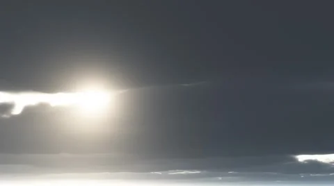 Clouds dispersed Video stock 5297490