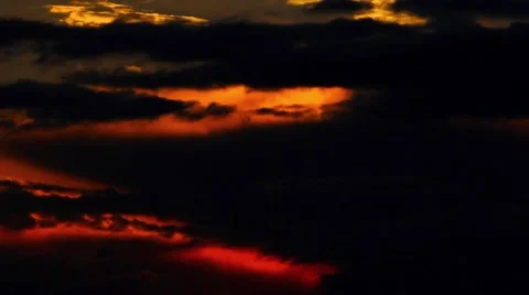 Clouds dramatic Stock Footage 5091286