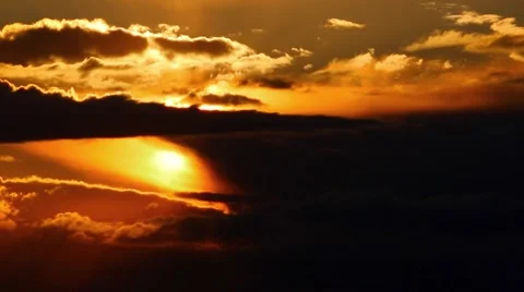 Clouds dramatic Stock Footage 5091347