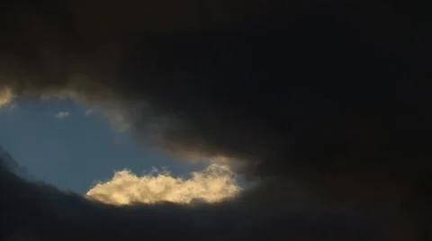 Clouds dramatic no2 Stock Footage 42947000