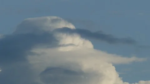 Clouds. Dramatic  sky, Germany Stock Footage 117161939