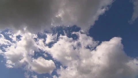 Clouds drift across the sky Stock Footage 271361646