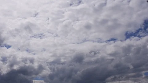 Clouds drifting across a North Yorkshire sky 2 库存影片 90066034