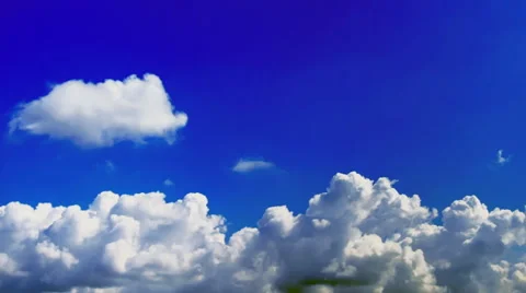 Clouds Drifting Across The Sky. Time lapse. 스톡 동영상 49702430