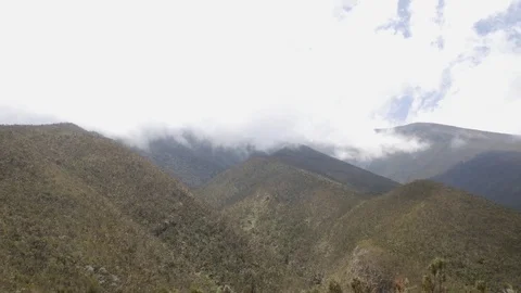 Clouds Drifting over The Tanzanian High lands Stock Footage 81544186