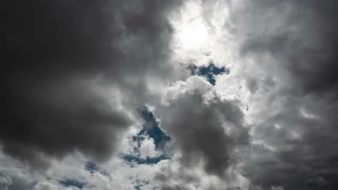 Clouds drifting timelapse Vídeo Stock 156544000