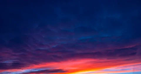 Clouds during beautiful sunset time-lapse Video stock 59911828