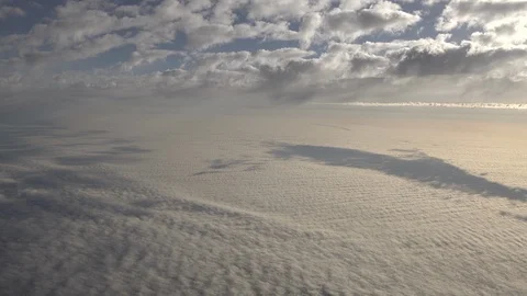Clouds during flight -4k Stock Footage 107698039