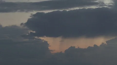 Clouds at dusk Timelapse Video stock 84259089
