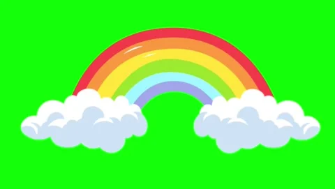Clouds Dynamic Isolated Green Screen Stock Video Stock Footage 339327964