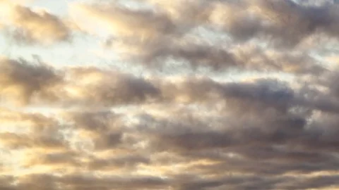 Clouds in the evening Stock-Footage 79807153