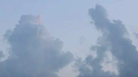 Clouds evening Stock Footage 114839412
