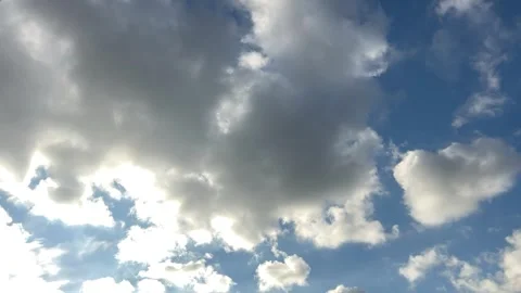 Clouds in the evening sky Stock Footage 290930453