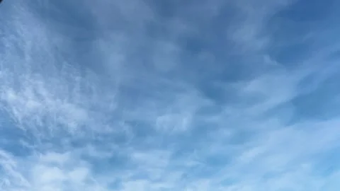 Clouds in the evening sky Stock Footage 290930659