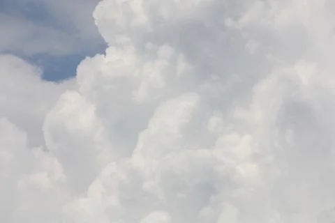 Clouds everywhere in the sky Stock Photos