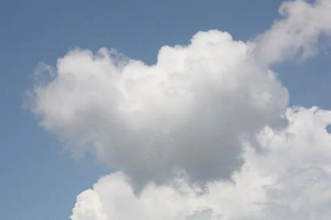 Clouds everywhere in the sky Stock Photos