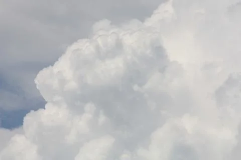 Clouds everywhere in the sky Stock Photos
