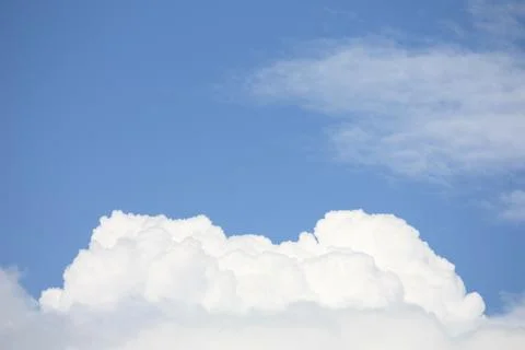 Clouds everywhere in the sky Stock Photos