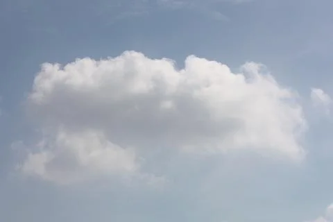 Clouds everywhere in the sky Stock Photos