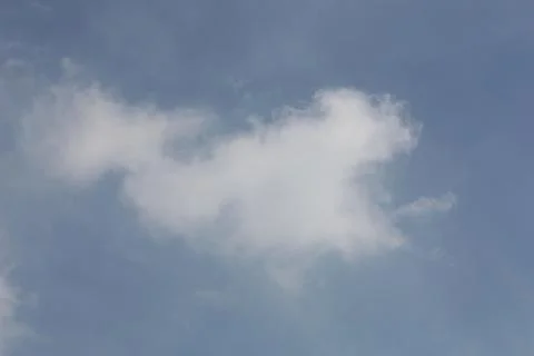 Clouds everywhere in the sky Stock Photos