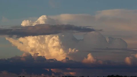 Clouds evolution. Time lapse. Stock Footage 71238178