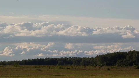 Clouds evolution. Time lapse. Stock Footage 71409296