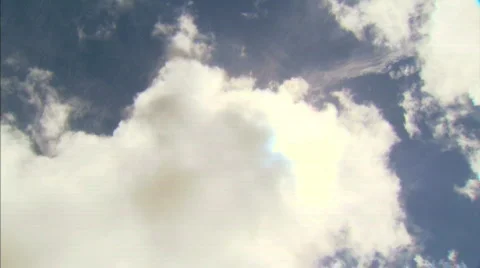 Clouds fastmoving sun 01 Stock Footage 286662