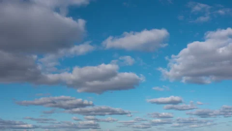Clouds float across the sky. timelapse Stock Footage 106317176