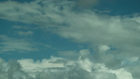 Clouds Float in the Sky Stock Footage 137122666