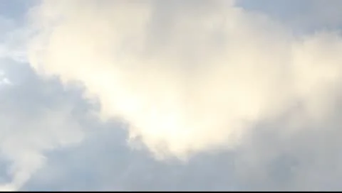 Clouds floating on blue sky Video stock 10600152
