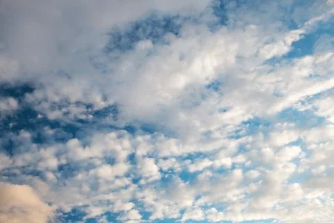 Clouds floating on blue sky Foto stock