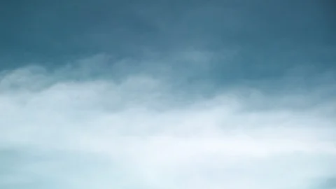 Clouds floating in the sky from above aerial view Stockbeeldmateriaal 86310386