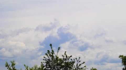 Clouds floating in the sky Stock Footage 50680516